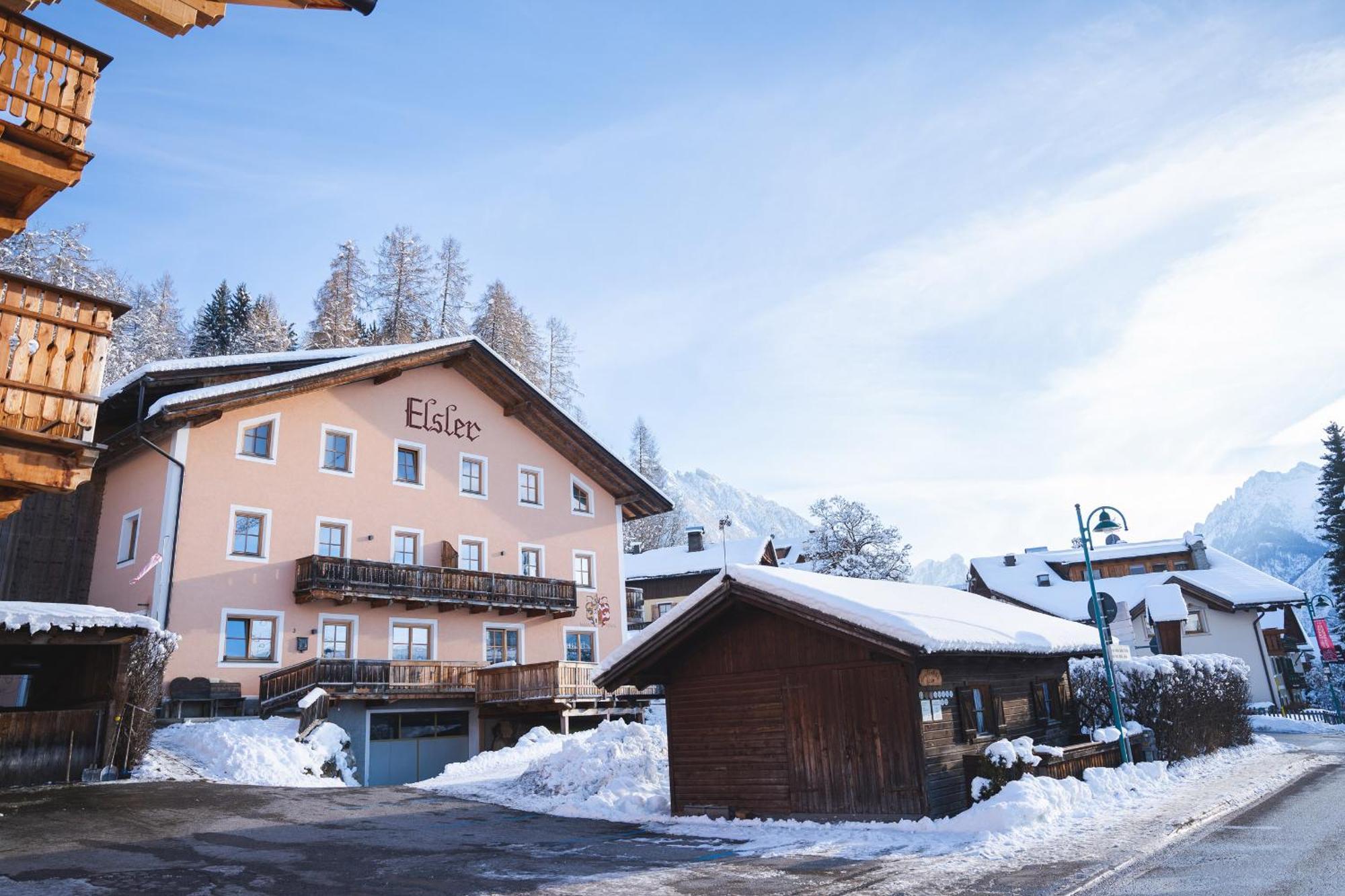 Апартаменты Elslerhof Доббиако Экстерьер фото